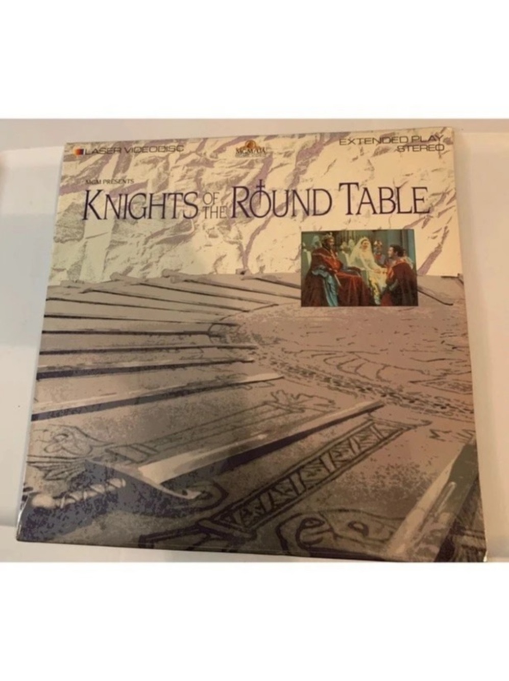 KNIGHTS OF THE ROUND TABLE-MGM PRESENTS- EXTENDED PLAY STEREO-LASER VIDEO DISC